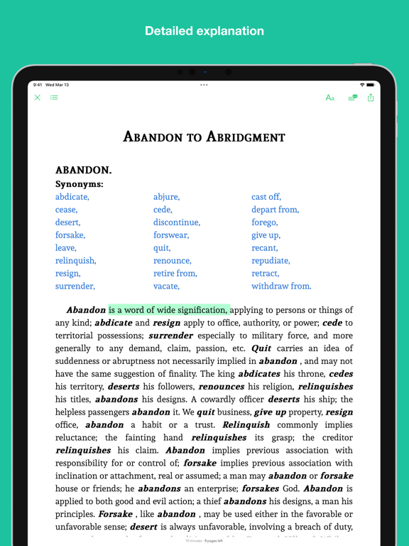 Screenshot #6 pour Synonym Antonym Audiobook
