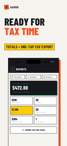 HAMMR: Handyman Invoice Maker Screenshot 6 of 7