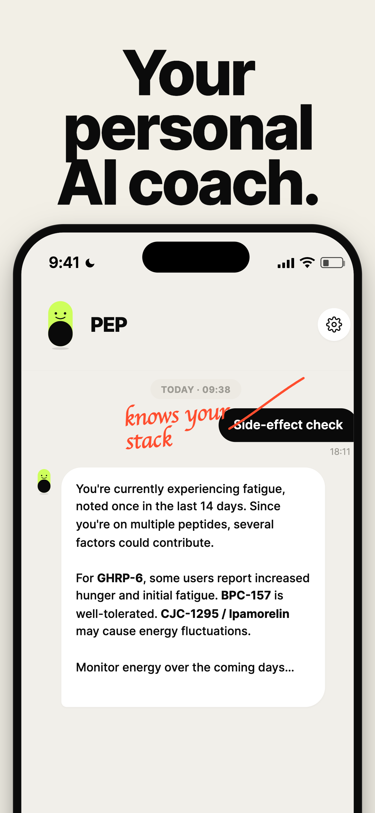 Peptide Tracker: PeptPro
