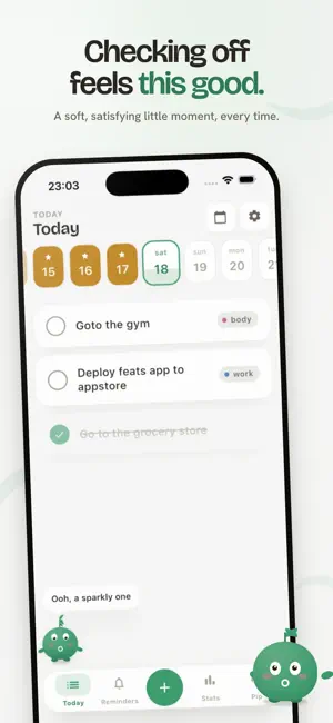 Feats: Calm To-Do List screenshot 2