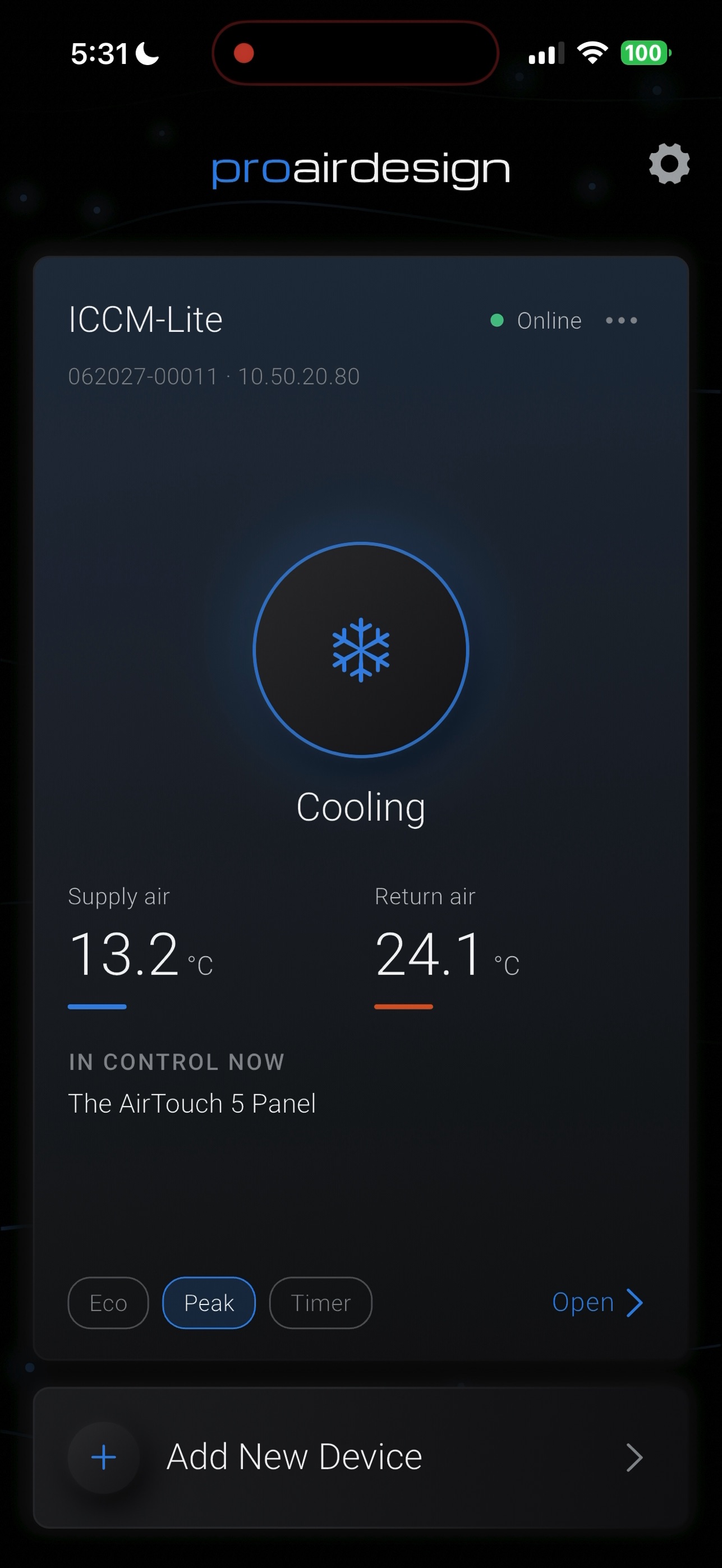 Screenshot 2 of ICCM Control