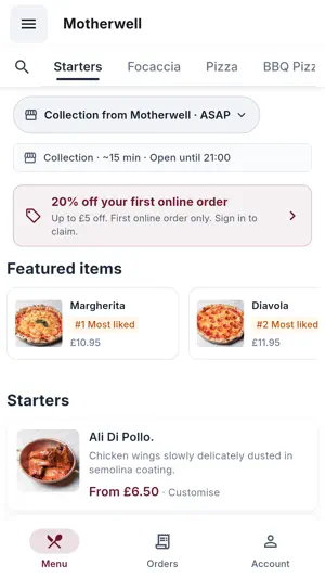 Tony Mac Takeaway screenshot 1