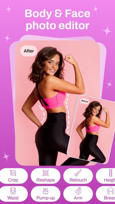 Face & Body Photo Retouch Pro. Screenshot