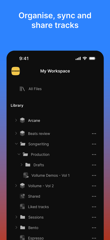 Vollume Control: Sync & Share screenshot 4