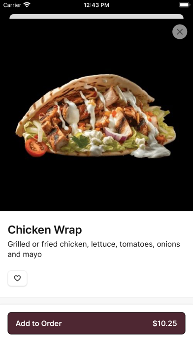 Bella Donna Pizzeria iPhone screenshot 3 - Food & Drink app