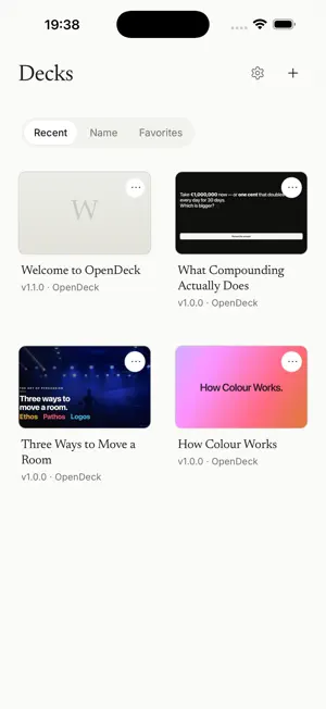 OpenDeck screenshot 1