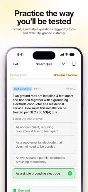 NEC Electrician Prep 2026 screenshot 3