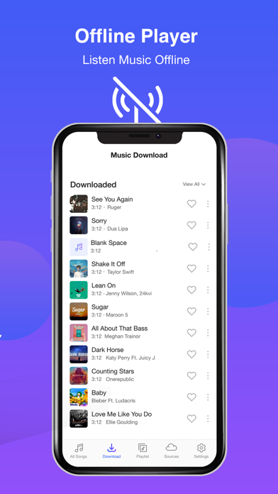 Cloud Music Player Mp3 Offline Screenshot