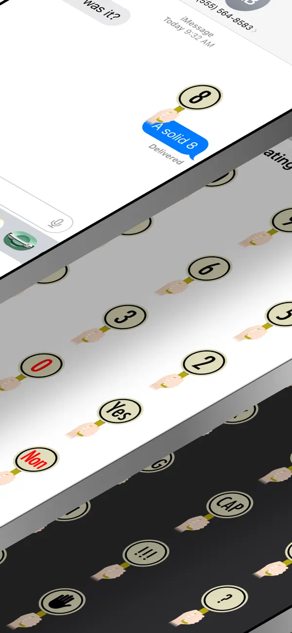 Screenshot #3 pour Autocollants Évaluation