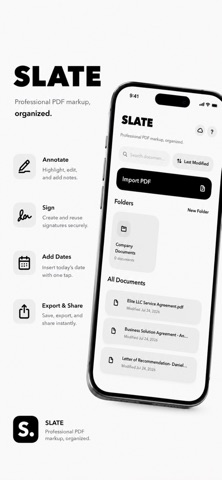 SLATE: Document Toolkit Screenshot 1 of 4