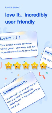 Invoice Maker ・ iPhone screenshot