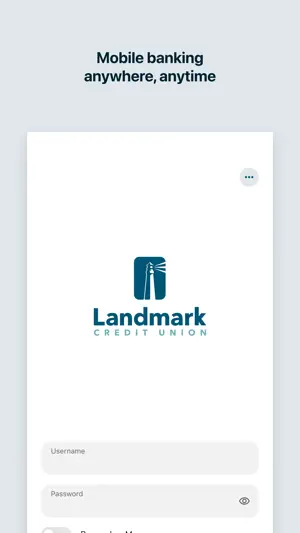 Landmark Credit Union Mobile screenshot 1