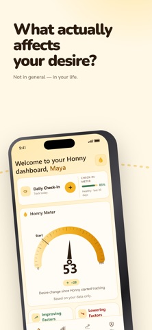 Honny: Libido Intimacy Tracker Screenshot 7 of 7