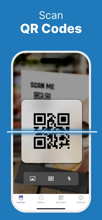 QR Code Reader ·: Screenshot 1 von 6