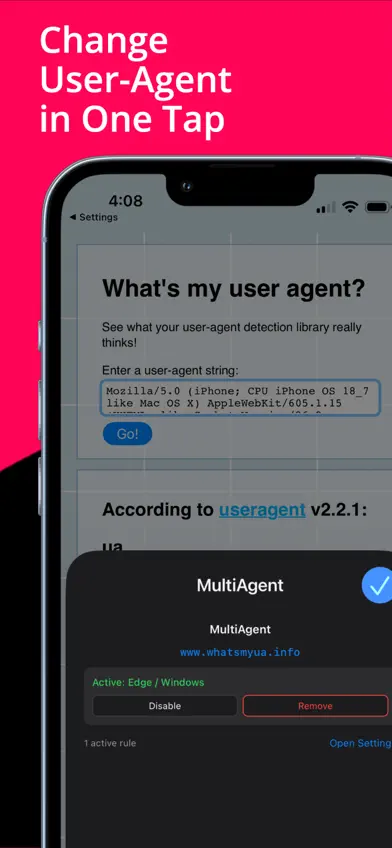 MultiAgent – Web Extension screenshot 5