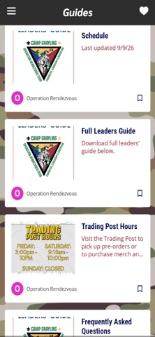 MCC Scouting America Event App Screenshot 3 of 6