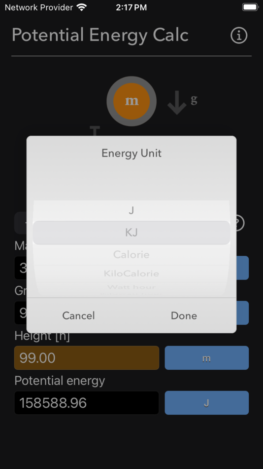 #9. Potential Energy Calculator (iOS) 由: Nitrio