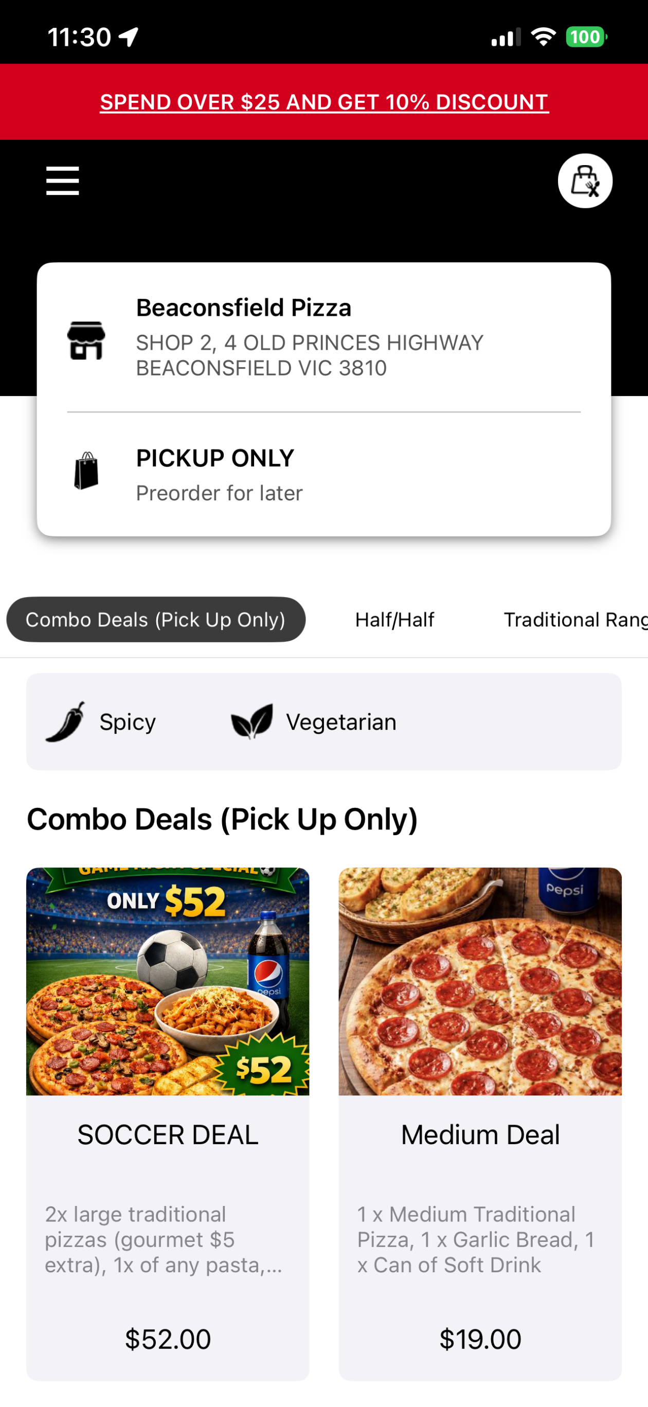 Beaconsfield Pizza screenshot 8
