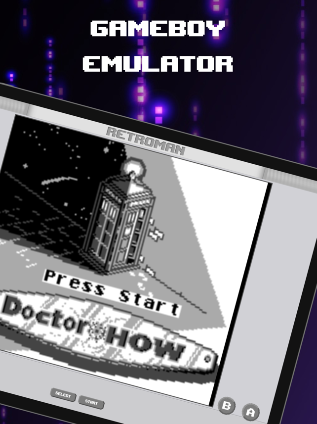Retroman: GameBoy NES Emulator Screenshot