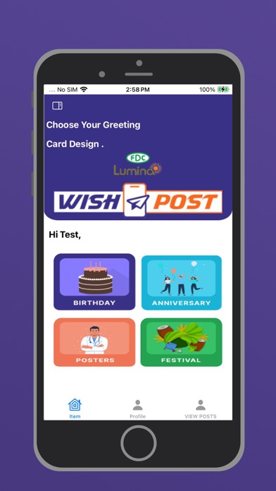 FDC Lumina WishPost Screenshot