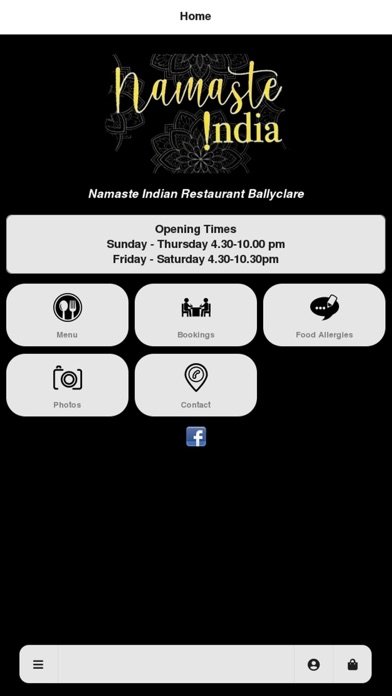Namaste Indian Restaurant Screenshot