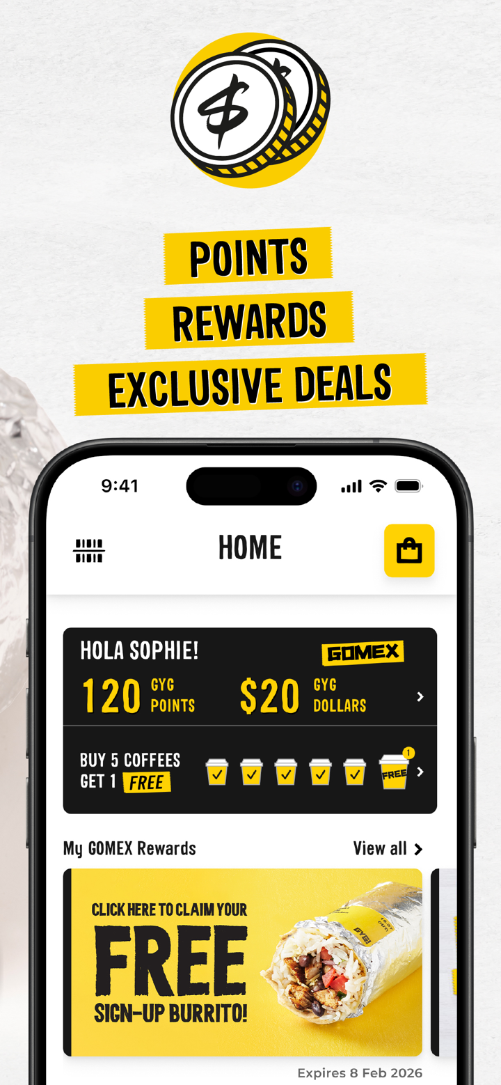 Guzman y Gomez (GYG) Mexican screenshot 2