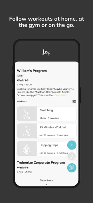 Leap Health Clubs screenshot 3