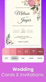invitation maker - flyer maker iphone screenshot 2