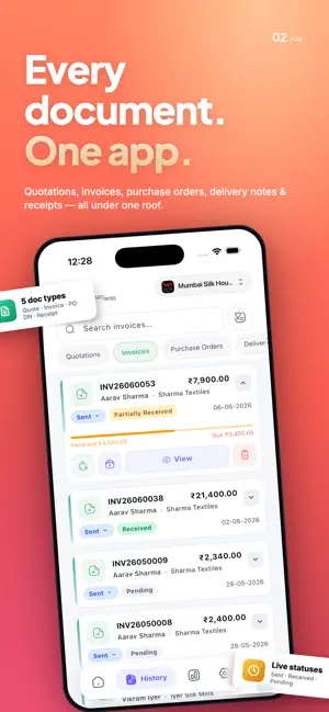 Quotation Maker :Invoice Maker screenshot 2