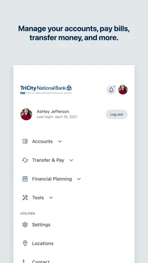 Tri City National Bank screenshot 4
