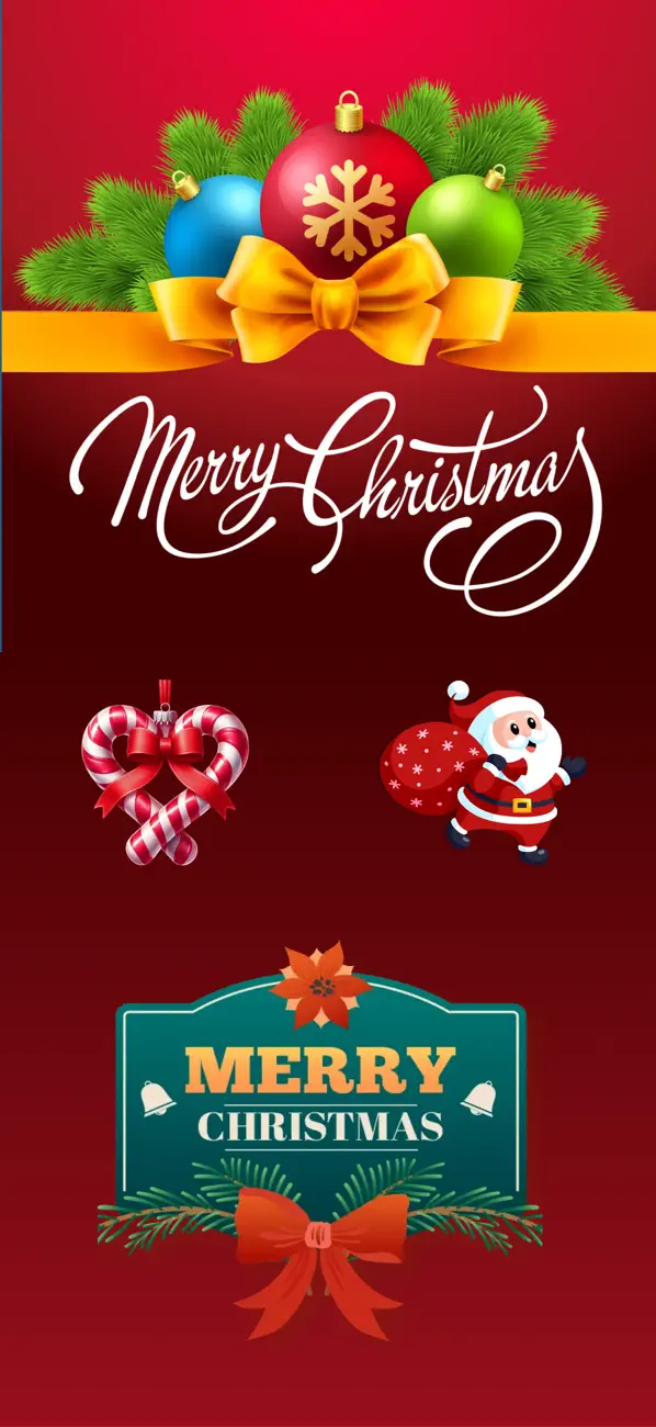 Screenshot #1 pour Christmas - X’mas Stickers