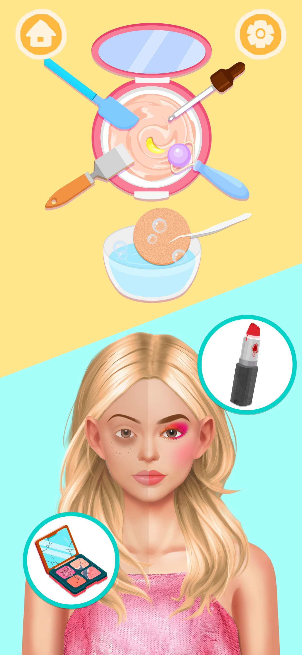 Satisfying ASMR Makeup Games screenshot 5