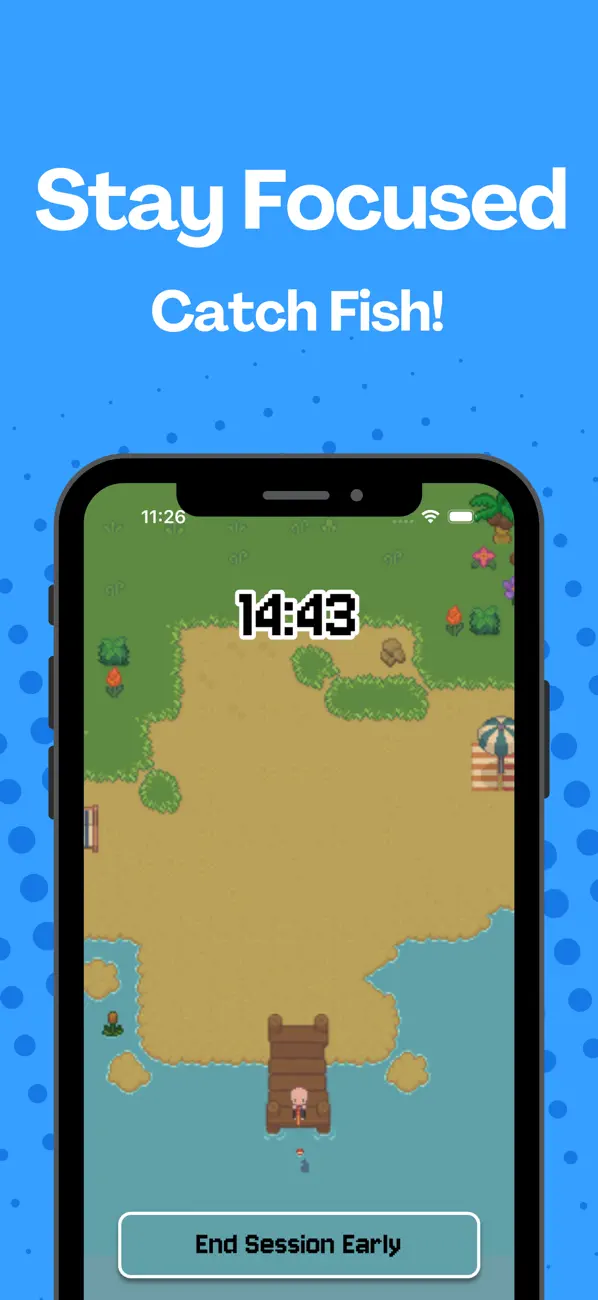 #1. Study Timer - Focus Fish (iOS) Ved: Ryan Impey