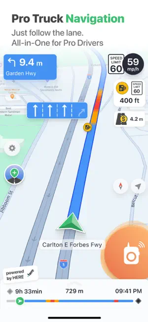Roolz Navigation for Truckers screenshot 1