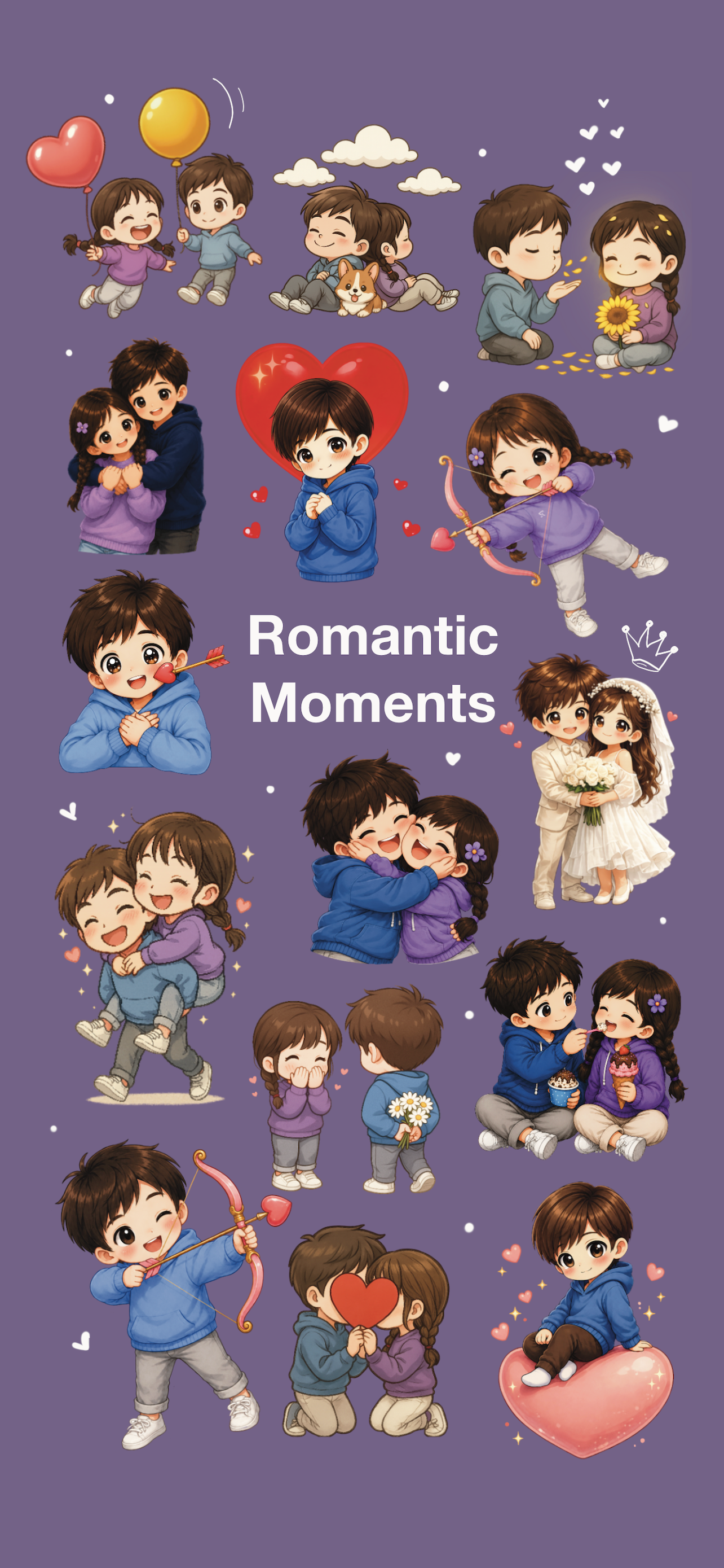 Love Stickers - Ora and Omi screenshot 6