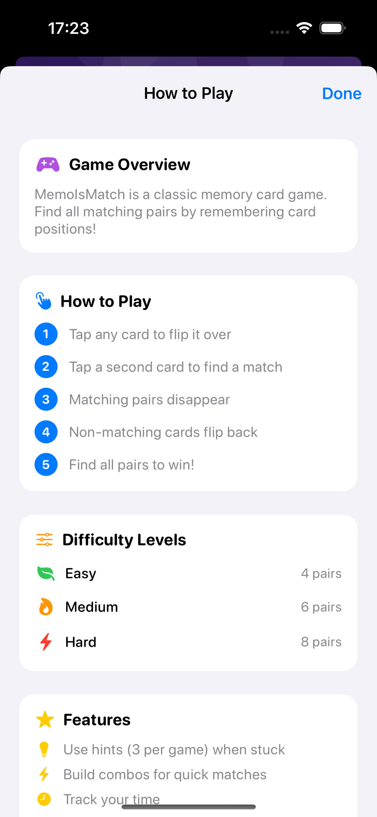 MemoIsMatch screenshot 4
