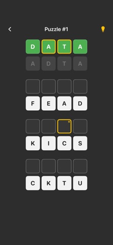 Wordjam 3 - word puzzle game screenshot