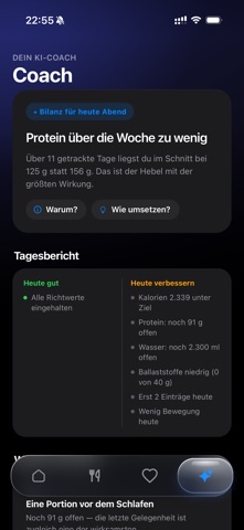 PeakFuel iPhone screenshot
