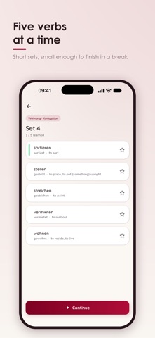 Konjunex: German Verb Practice screenshot 5
