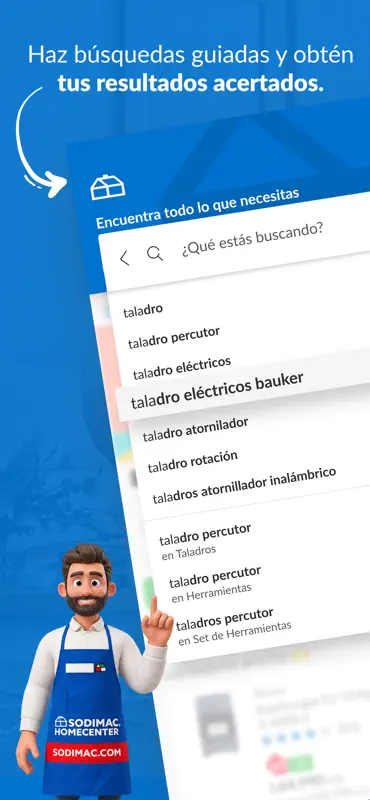 Sodimac: Hogar y Construcción screenshot 1 of 8