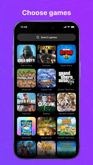 Gameram: Find gaming teammates screenshot 2