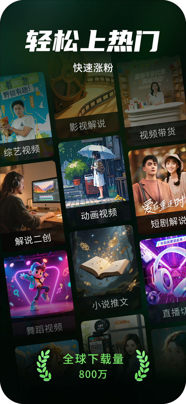 易剪-影视短剧视频去重二创剪辑神器 screenshot 1