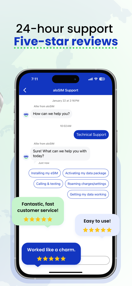 aloSIM: 5G Prepaid Travel eSIM screenshot 6