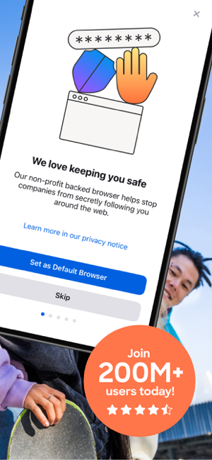 Firefox Fast & Private Browser Screenshot