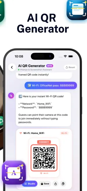 AI QR Code Generator & Scanner screenshot 3