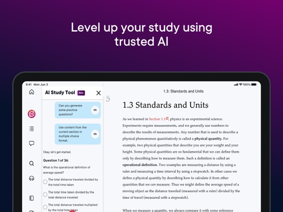Pearson+ | Study Prep & eTexts iPad screenshot 4 - Education app