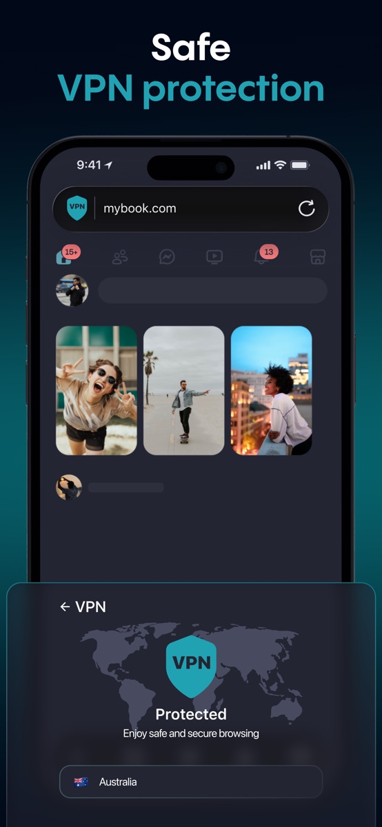 Aloha Browser – Private VPN screenshot 2