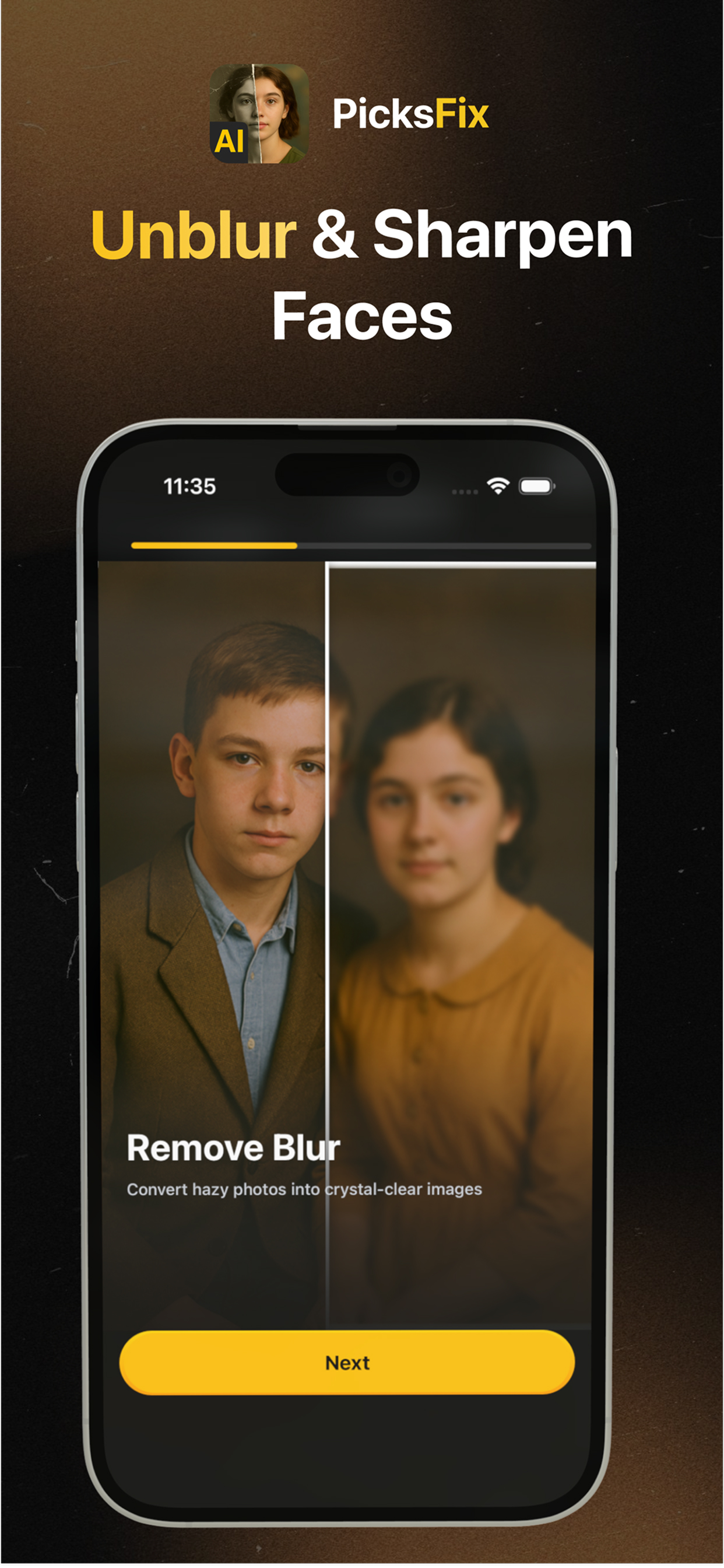 Restore & Colorize - PicksFix