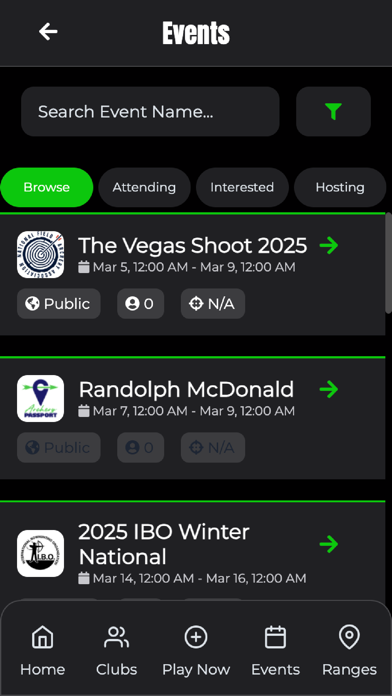 Archery Passport iPhone screenshot 10 - Sports app