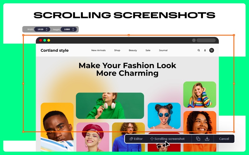 App screenshot